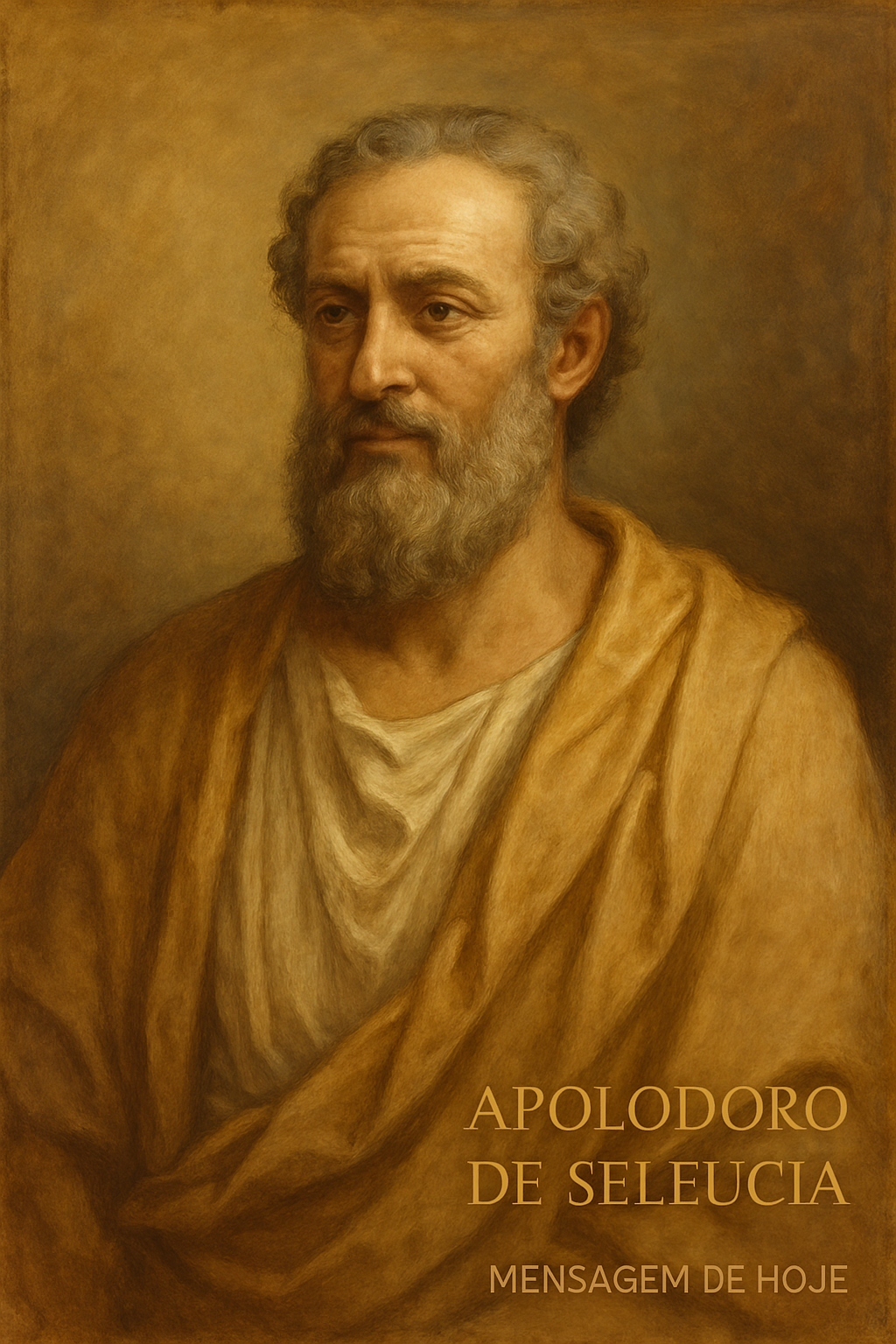 Frase estoica de Apolodoro de Selêucia: 